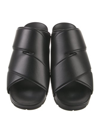 Bottega Veneta Leather Slides
