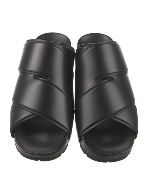Bottega Veneta Leather Slides