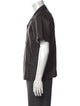 Bottega Veneta Lambskin Short Sleeve Shirt