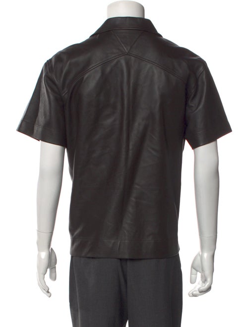 Bottega Veneta Lambskin Short Sleeve Shirt