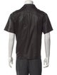 Bottega Veneta Lambskin Short Sleeve Shirt