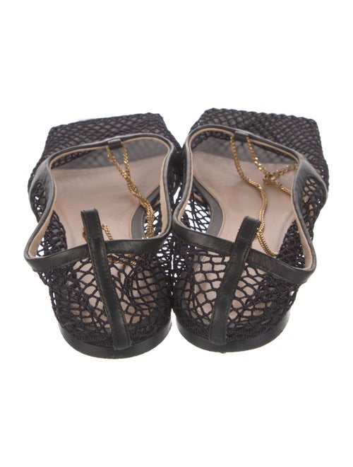 Bottega Veneta Mesh Chain-Link Accents Flats