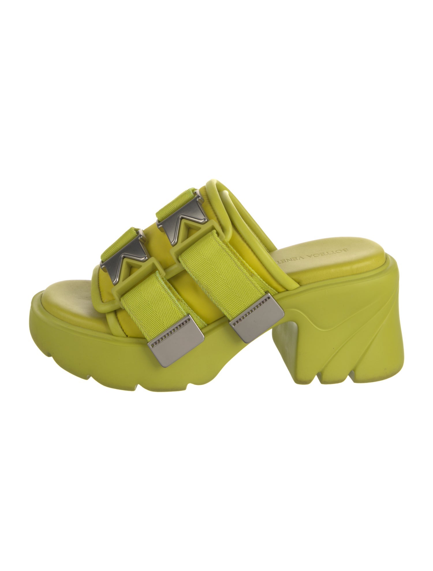 Bottega Veneta Nylon Slides