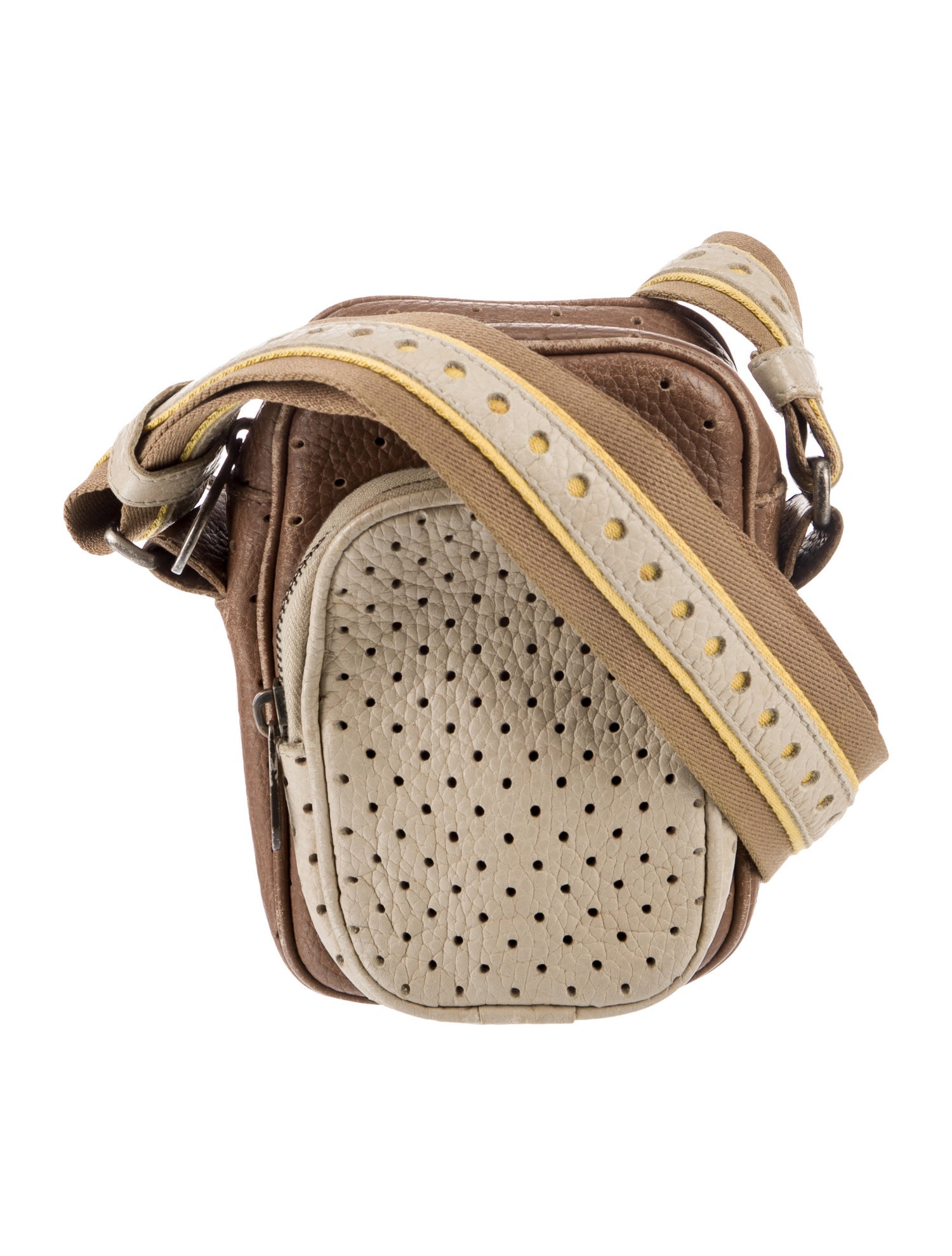 Bottega Veneta Leather Messenger Bag