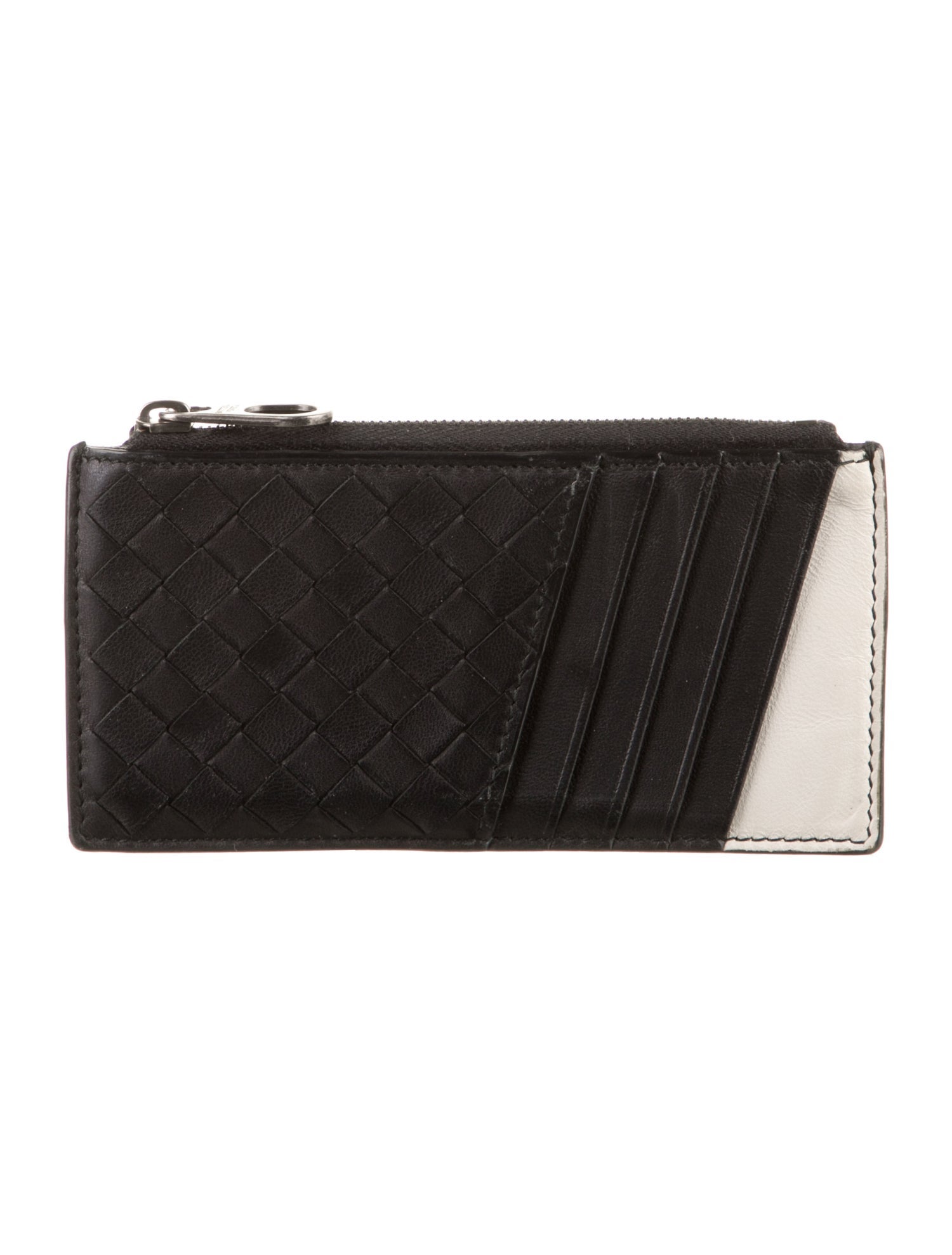 Bottega Veneta Intrecciato Weave Leather Wallet