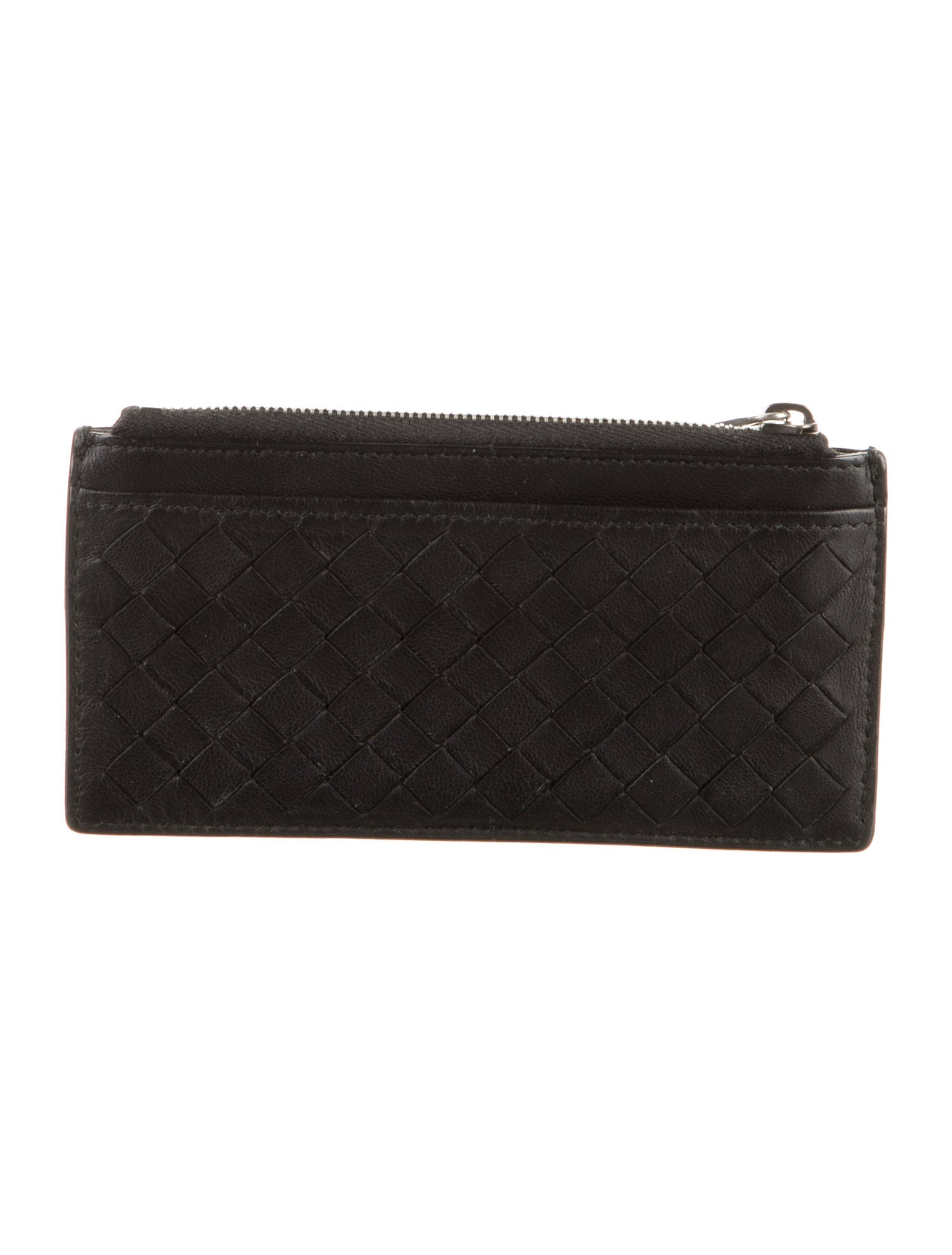Bottega Veneta Intrecciato Weave Leather Wallet