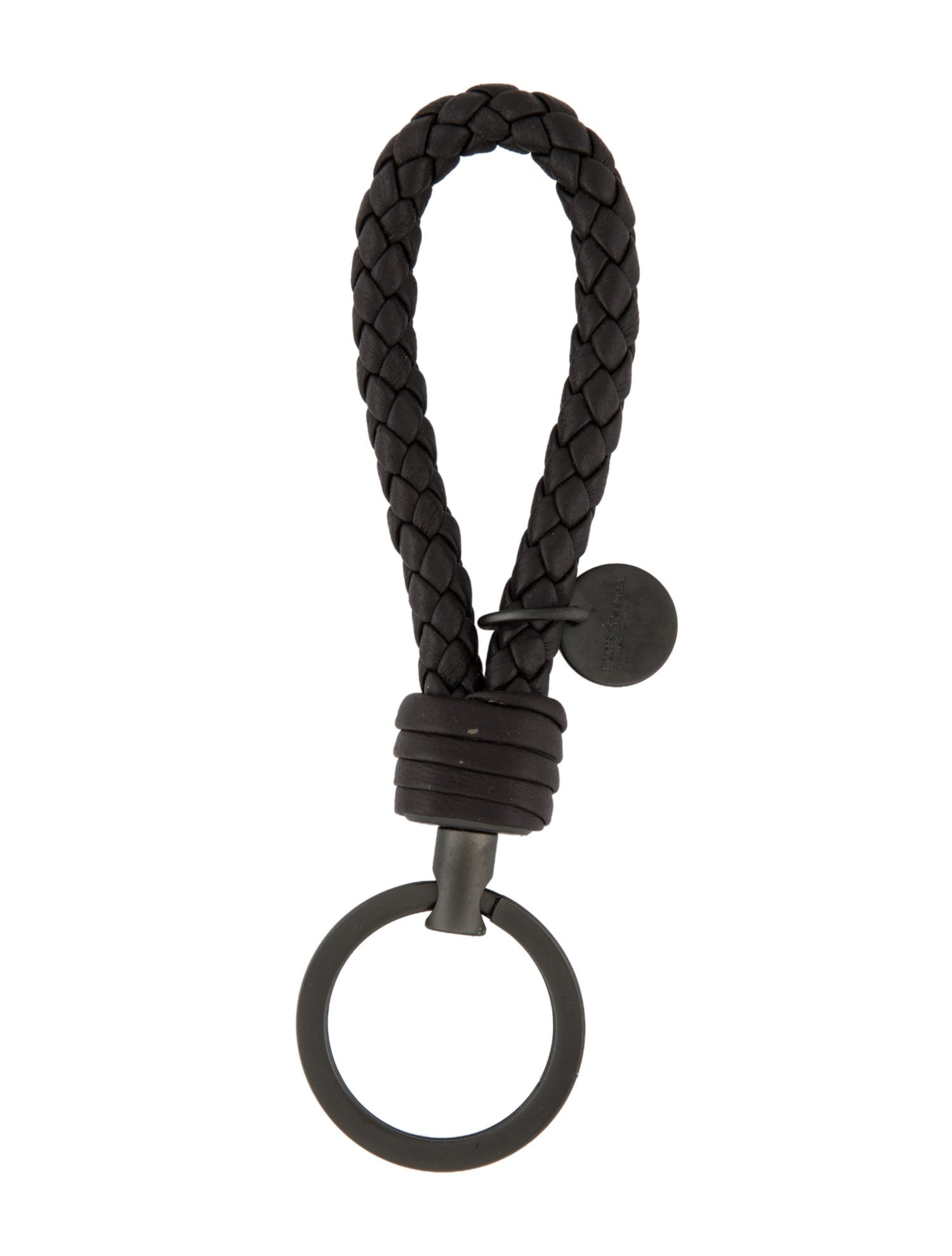 Bottega Veneta Intrecciato Leather Keychain
