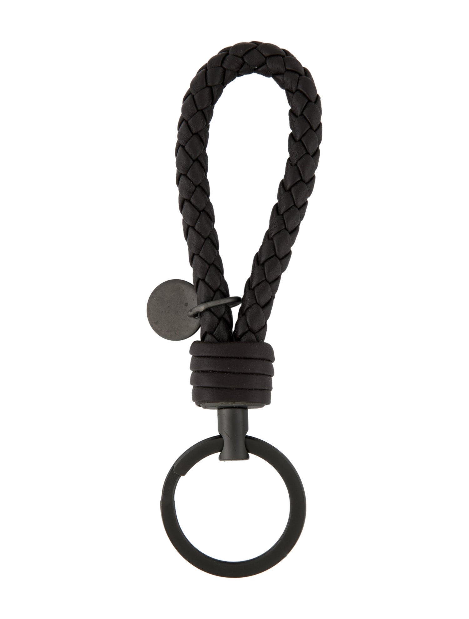 Bottega Veneta Intrecciato Leather Keychain