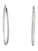Bottega Veneta Intrecciato Hoop Earrings