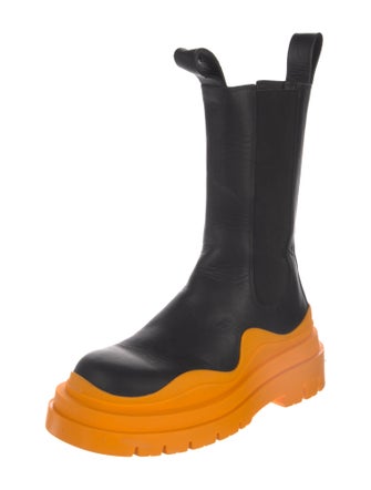 Bottega Veneta Leather Chelsea Boots