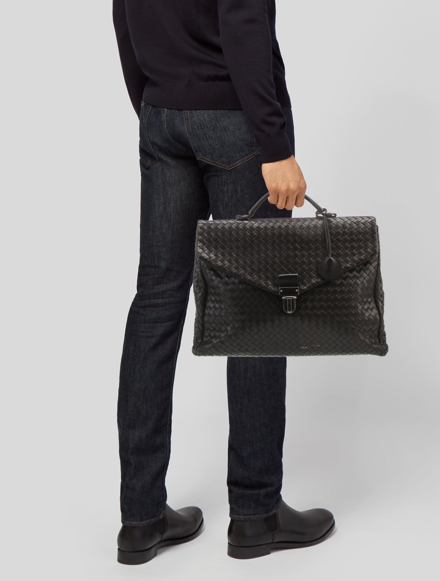 Bottega Veneta Intrecciato Briefcase