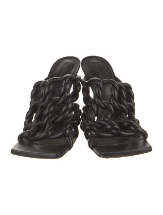 Bottega Veneta Leather Slides