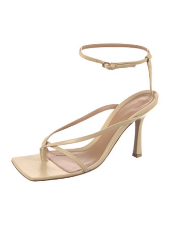 Bottega Veneta Leather Sandals