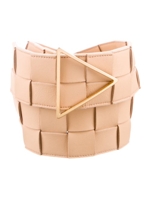 Bottega Veneta Wide Leather Belt