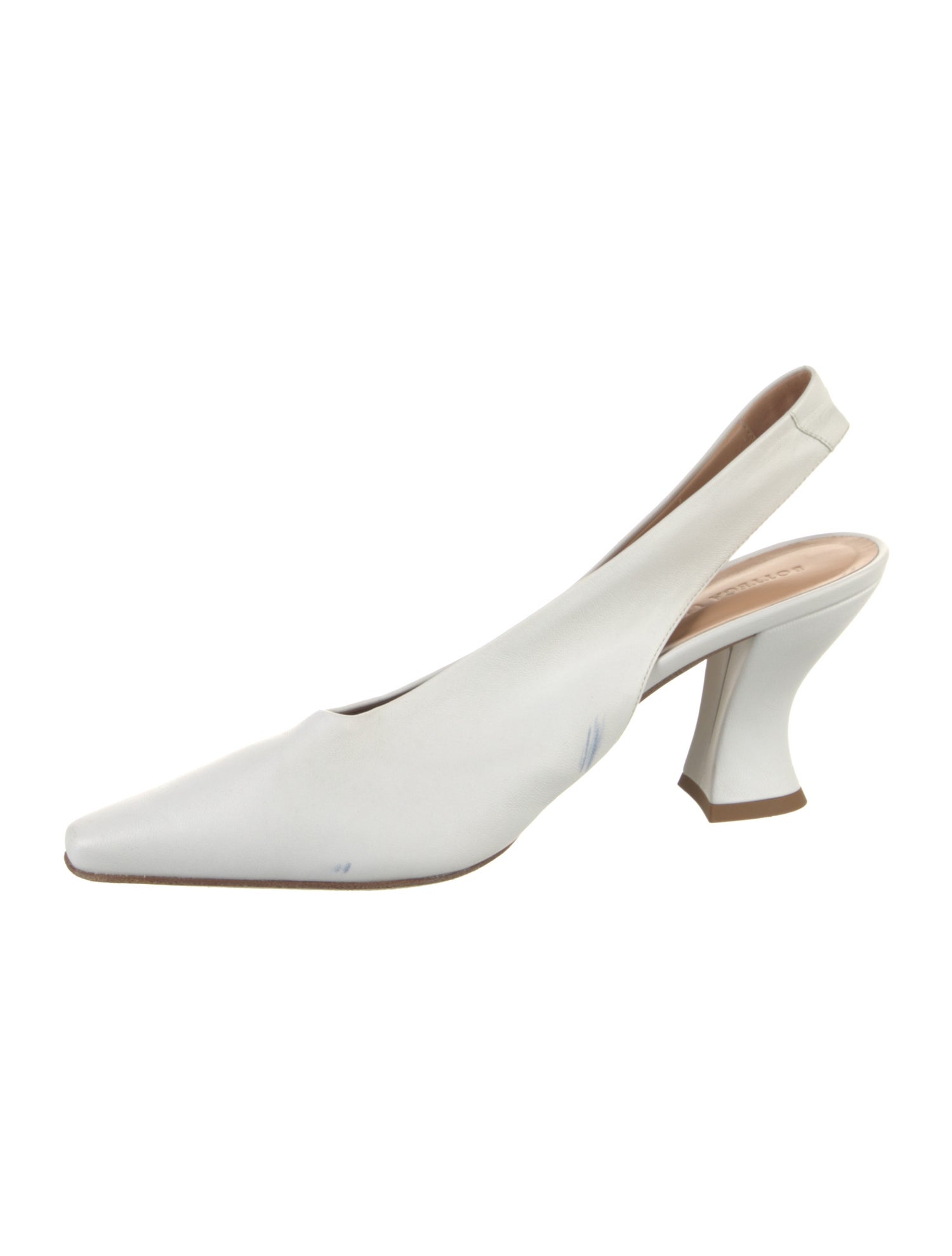 Bottega Veneta Leather Slingback Pumps