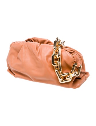 Bottega Veneta Leather Chain Pouch