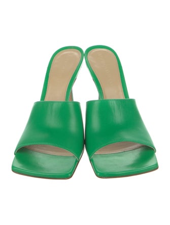 Bottega Veneta Leather Slides