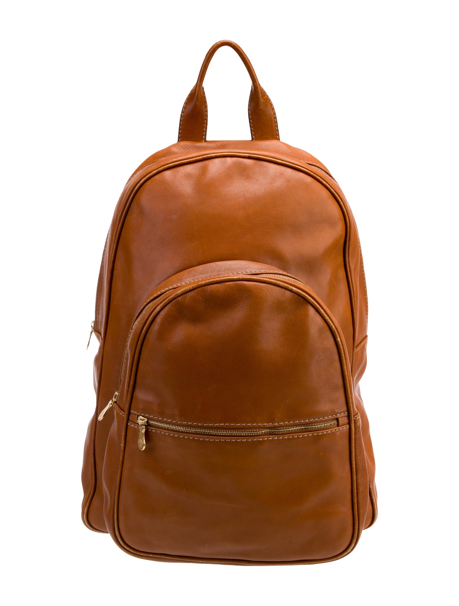 Bottega Veneta Leather Backpack Vintage