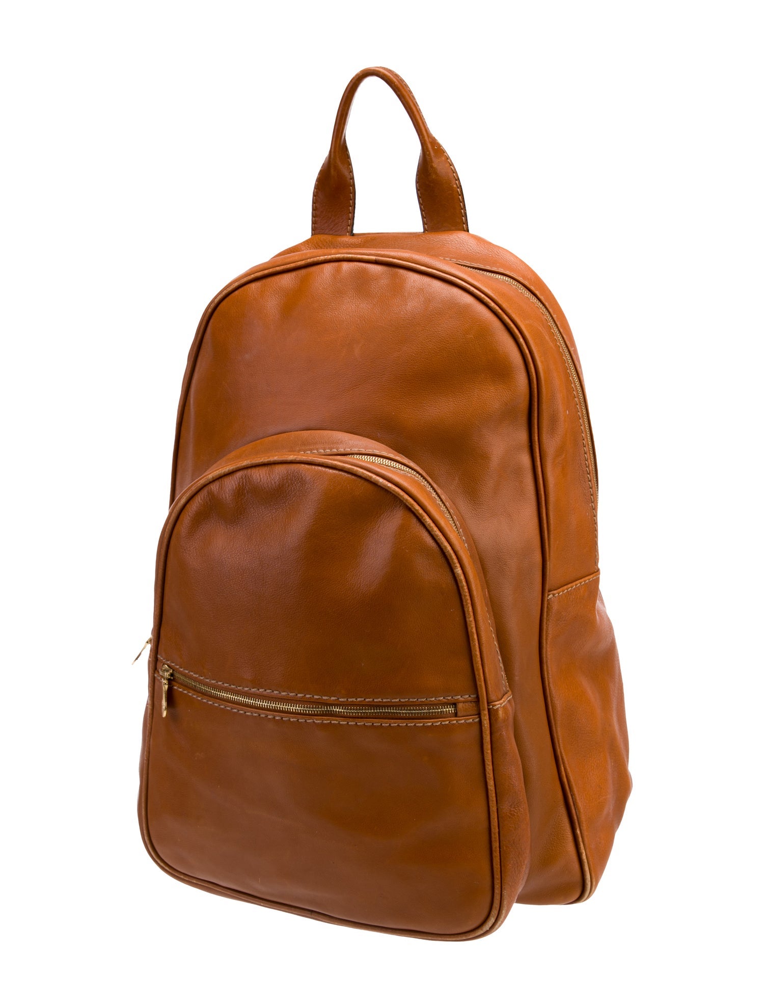 Bottega Veneta Leather Backpack Vintage