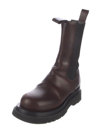 Bottega Veneta Leather Chelsea Boots