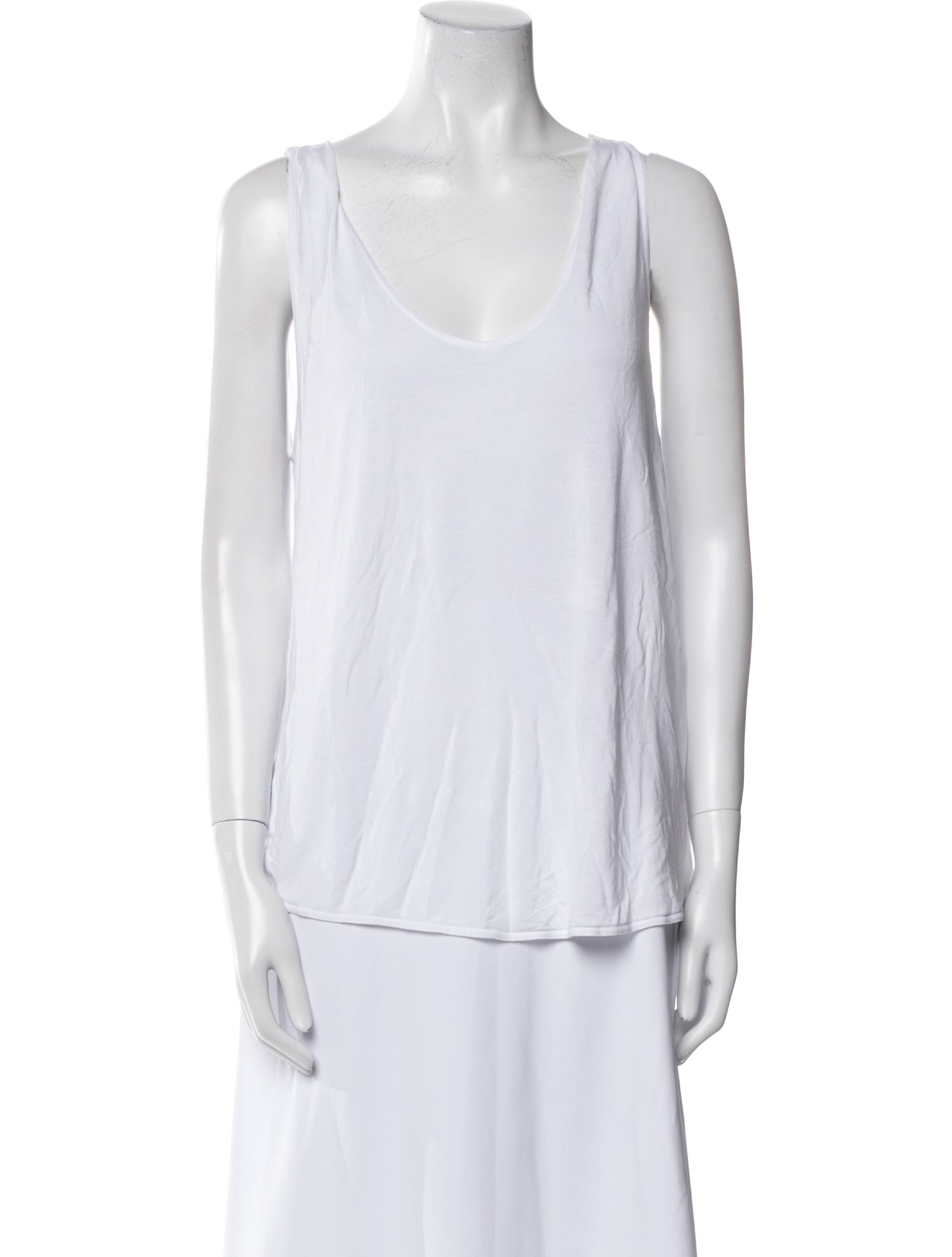 Bottega Veneta Scoop Neck Sleeveless Top