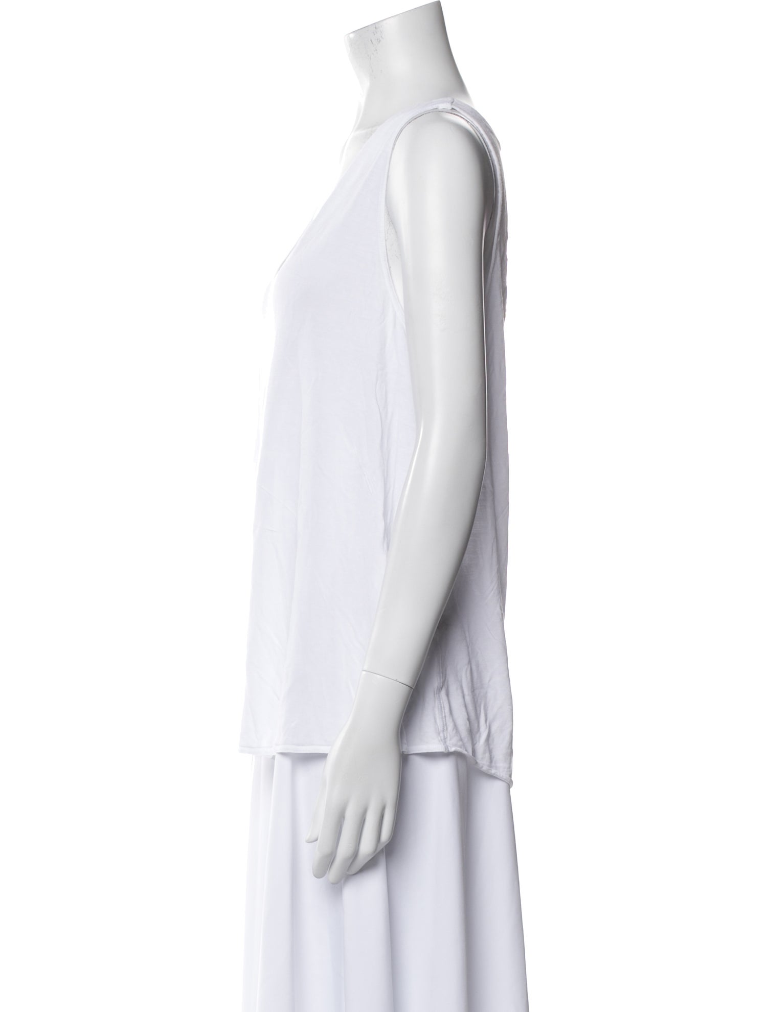 Bottega Veneta Scoop Neck Sleeveless Top