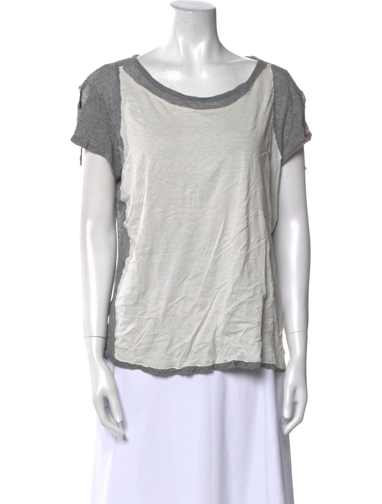 Bottega Veneta Scoop Neck Short Sleeve T-Shirt