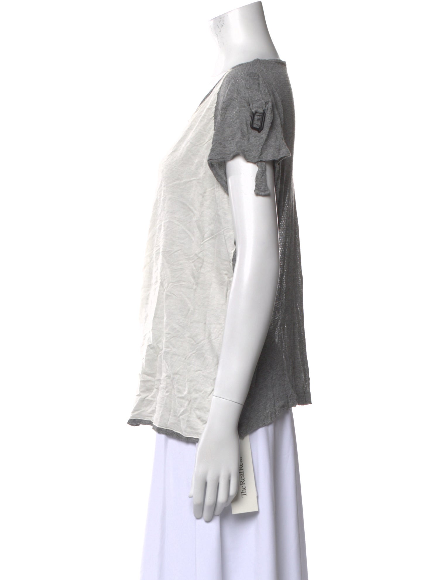 Bottega Veneta Scoop Neck Short Sleeve T-Shirt