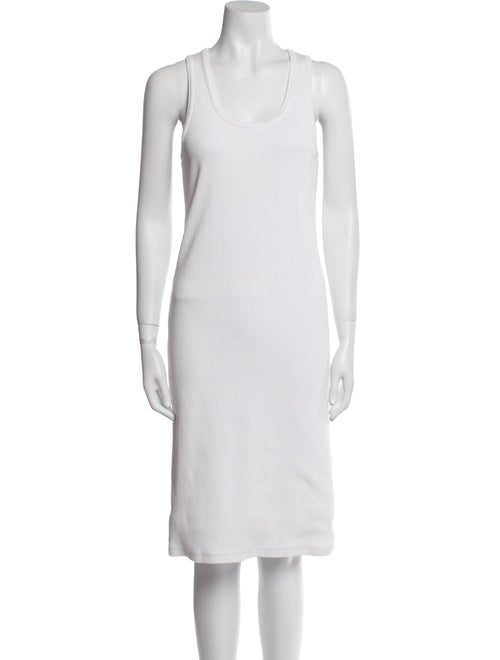 Bottega Veneta Scoop Neck Midi Length Dress