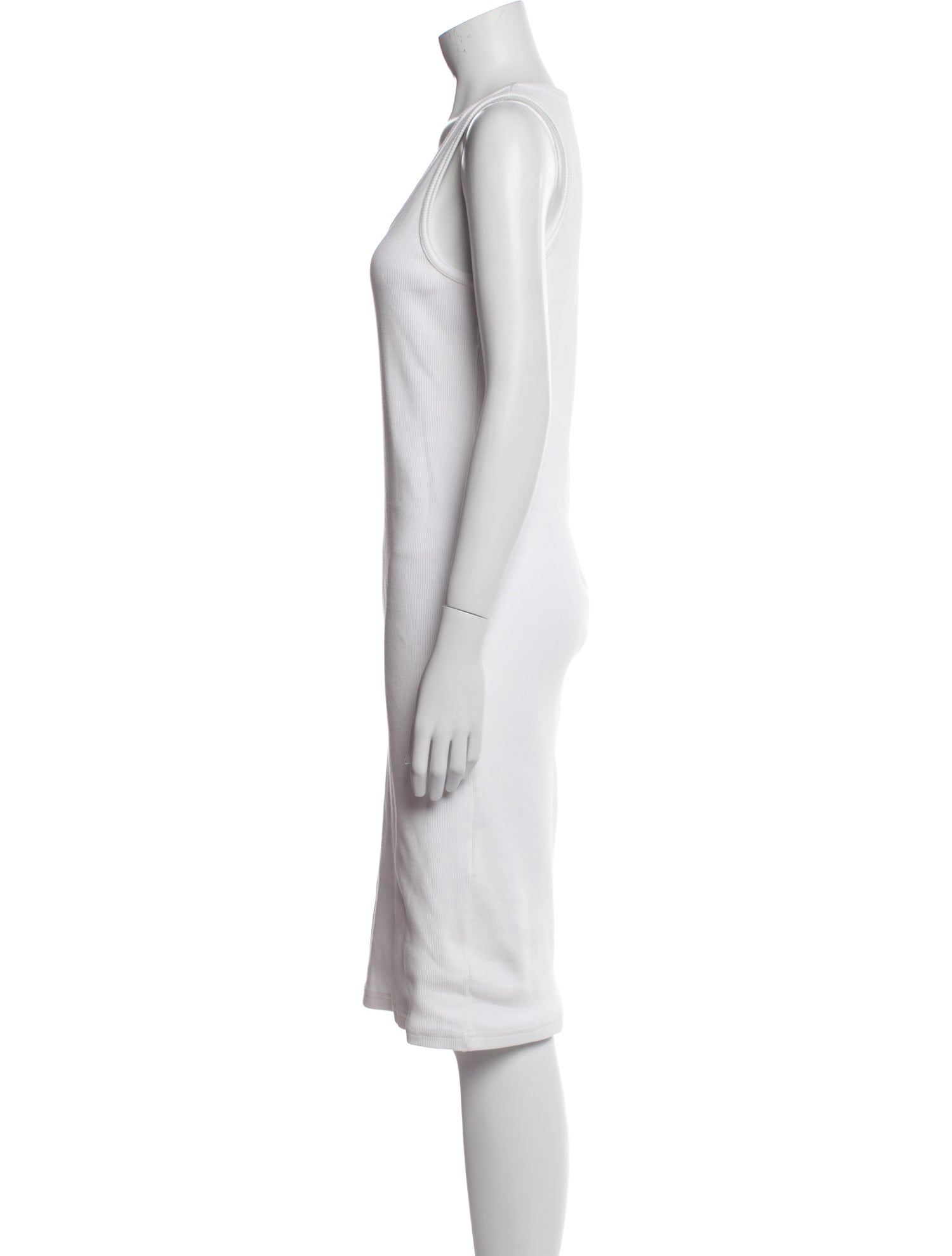 Bottega Veneta Scoop Neck Midi Length Dress