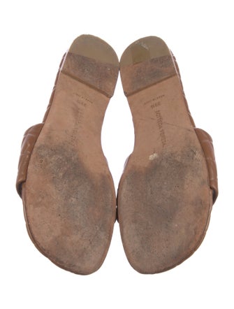 Bottega Veneta Leather Slides
