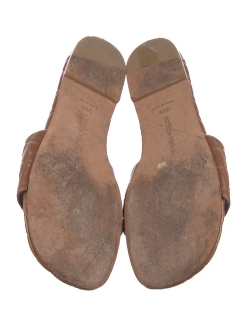 Bottega Veneta Leather Slides