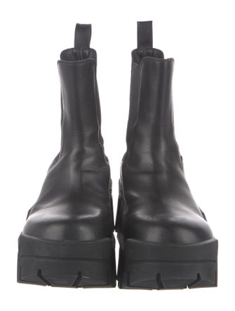 Balenciaga Bulldozer Leather Chelsea Boots
