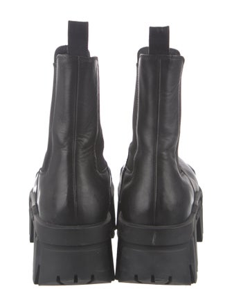 Balenciaga Bulldozer Leather Chelsea Boots