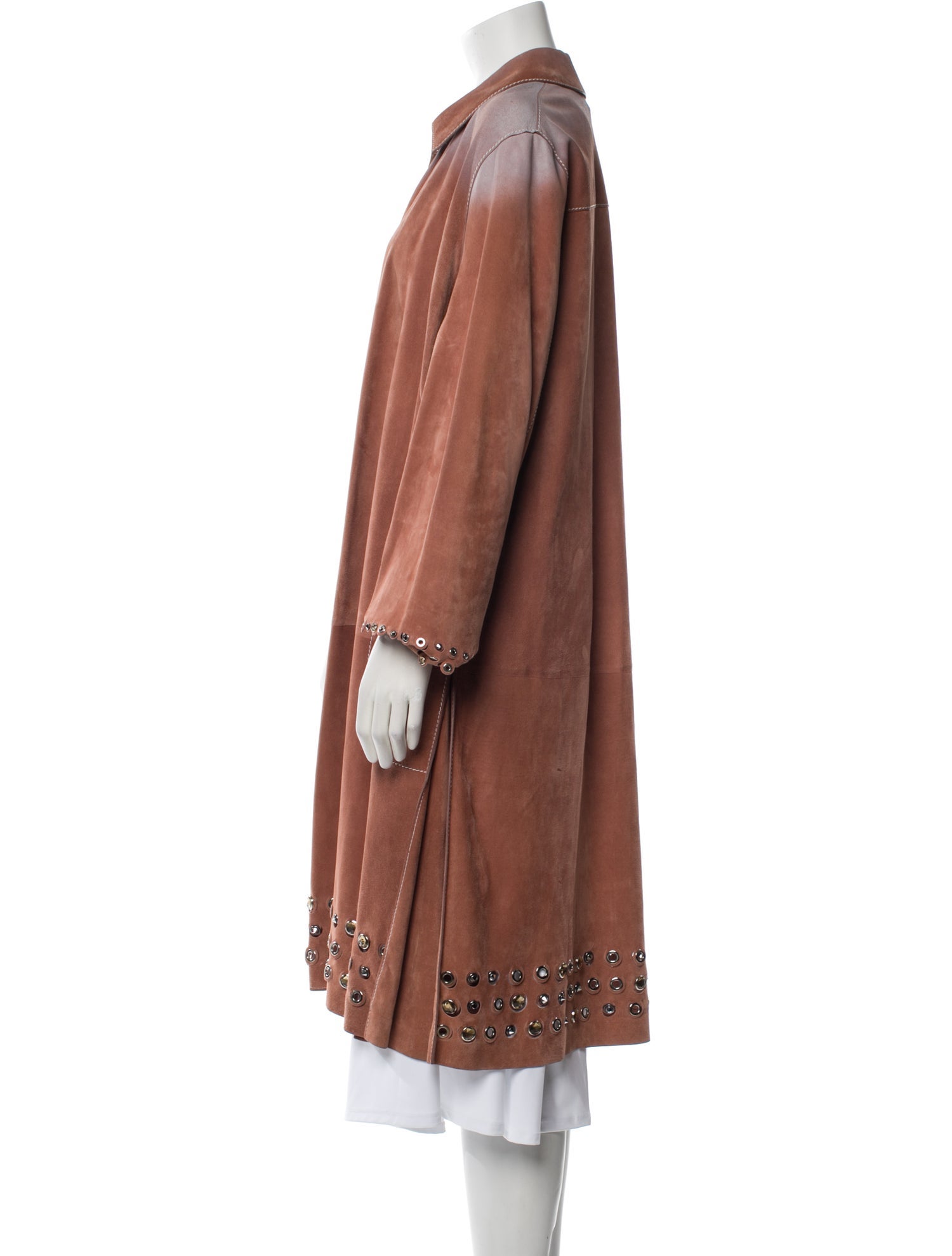 Bottega Veneta Calf Leather Coat