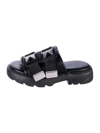 Bottega Veneta Leather Slides