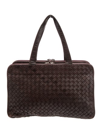 Bottega Veneta Intrecciato Top Handle Bag