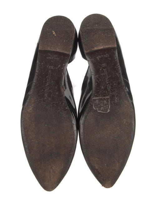 Bottega Veneta Patent Leather D'Orsay Flats