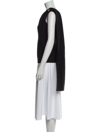 Bottega Veneta One-Shoulder Sleeveless Top