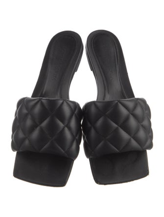 Bottega Veneta Leather Slides