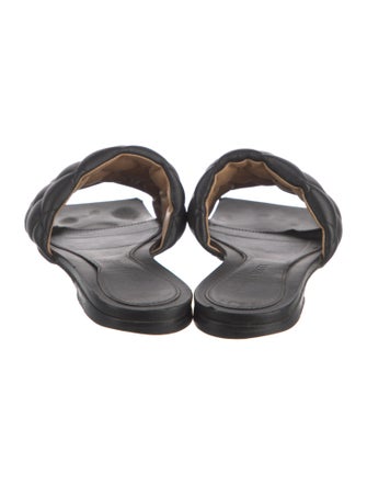 Bottega Veneta Leather Slides