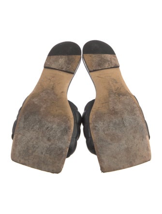Bottega Veneta Leather Slides