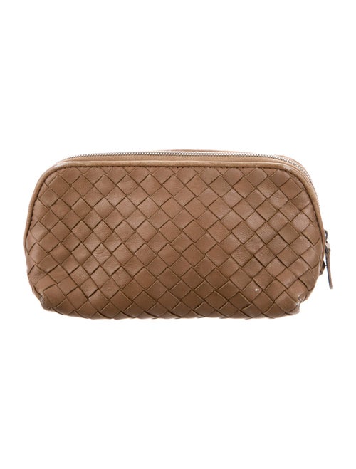 Bottega Veneta Intrecciato Weave Cosmetic Bag