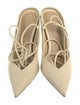 Bottega Veneta Leather Braided Accents Slingback Pumps