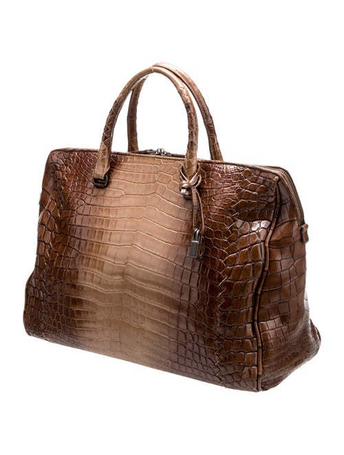 Bottega Veneta Crocodile Briefcase