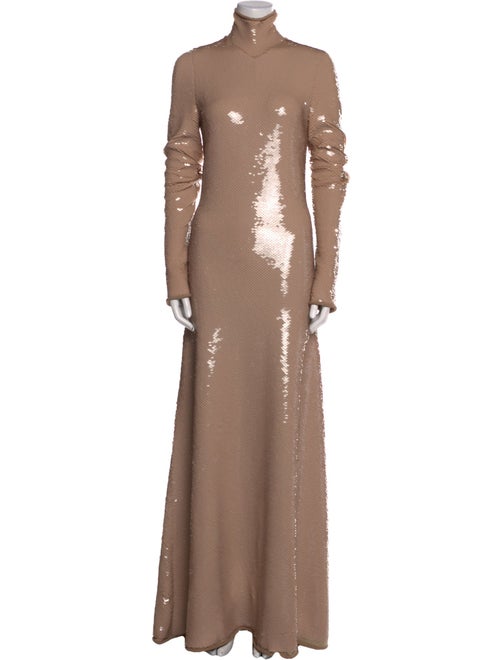 Bottega Veneta Turtleneck Long Dress