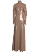 Bottega Veneta Turtleneck Long Dress