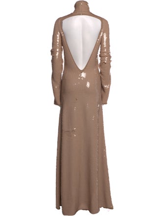 Bottega Veneta Turtleneck Long Dress