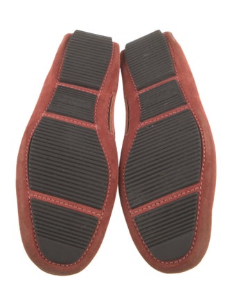 Bottega Veneta Intrecciato Weave Suede Moccasins