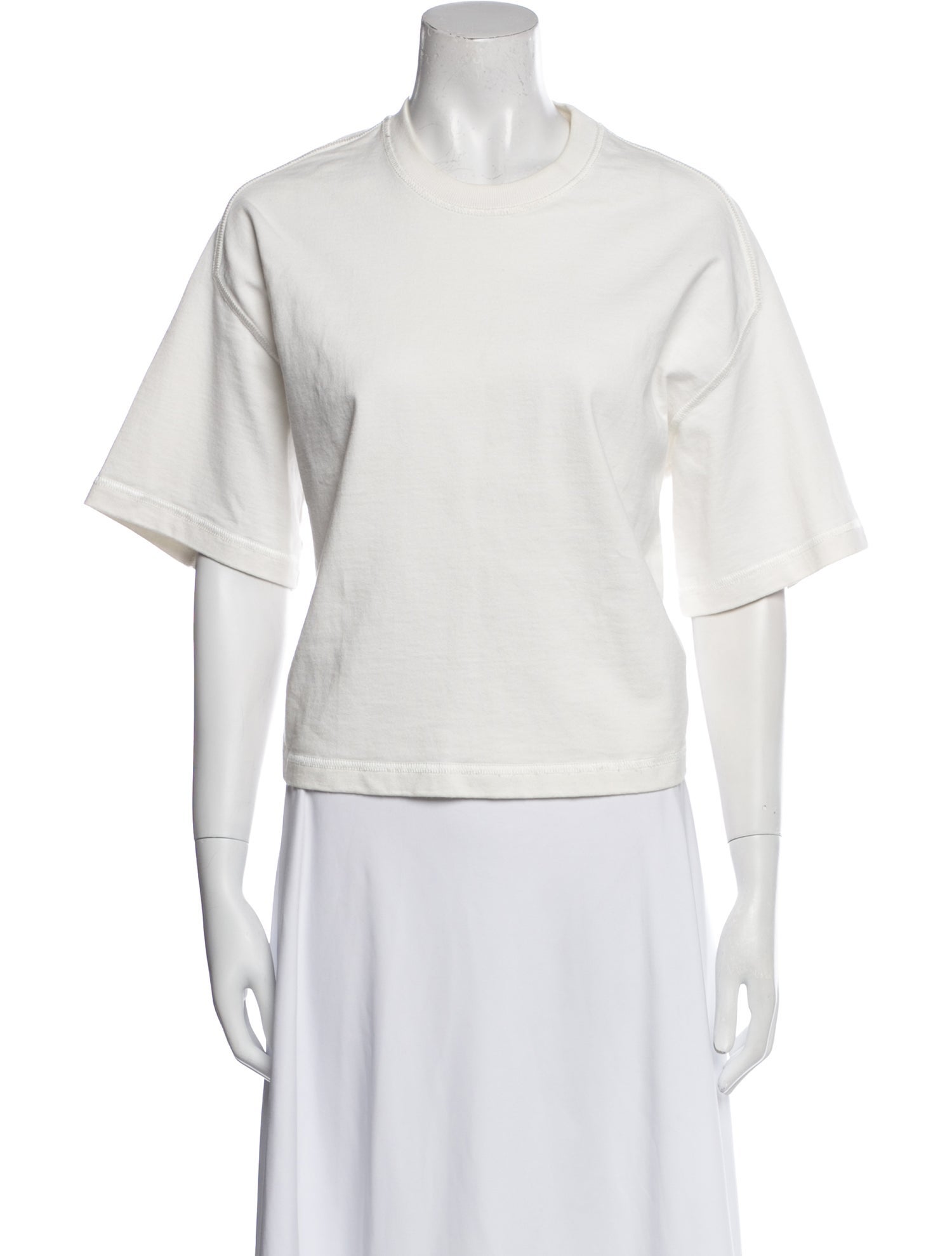 Bottega Veneta Crew Neck Short Sleeve Sweatshirt